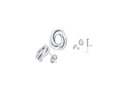 Rhodium Plated | Fashion Earrings